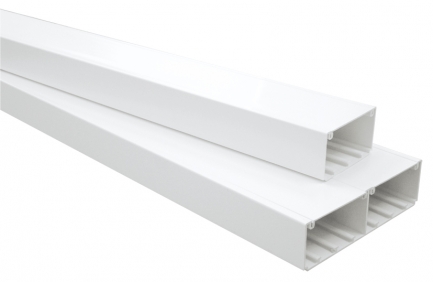 10290 RBR L75 180x50 Trunking, White 